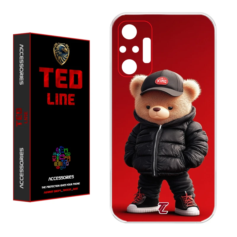 کاور تد لاین طرح تدی کد 1113 مناسب برای گوشی موبایل شیائومی Redmi Note 10 Pro / Note 10 Pro Max