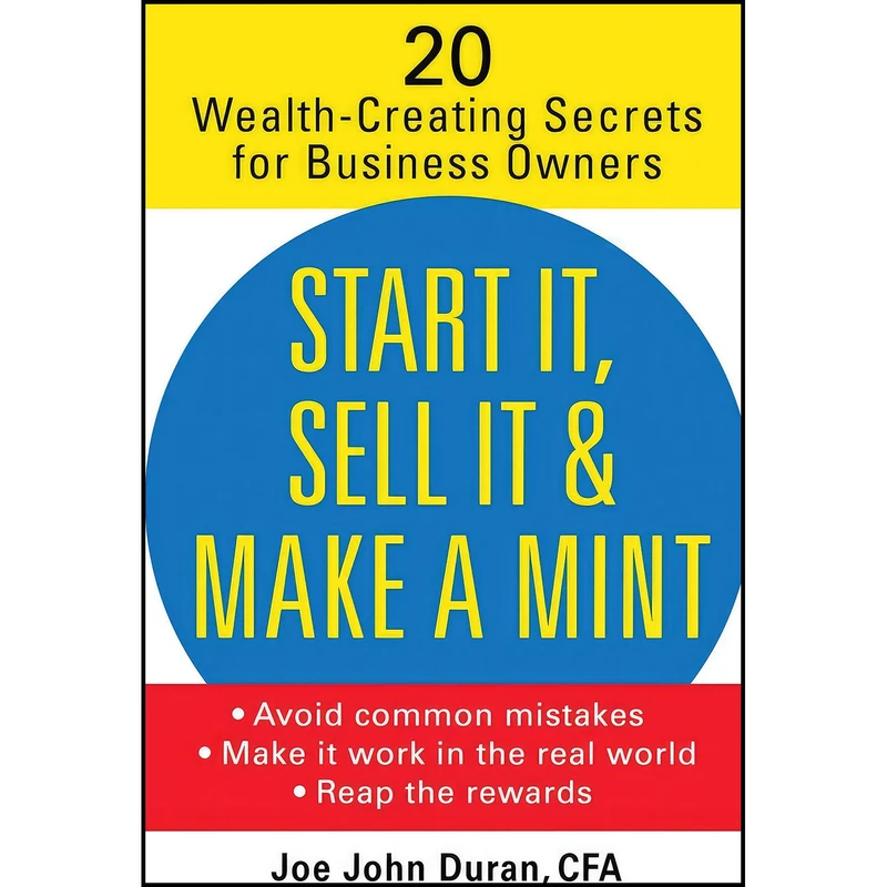 کتاب Duran Start It Sell It and Make a Mint اثر Joe Duran انتشارات John Wiley Sons