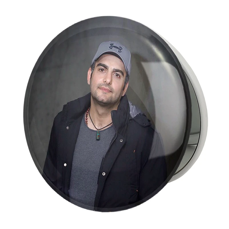 آینه جیبی خندالو طرح حامد کمیلی مدل تاشو کد 6344 