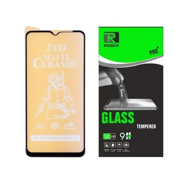 محافظ صفحه نمایش مات روبیکس مدل CR-A12 مناسب برای گوشی موبایل سامسونگ Galaxy A12