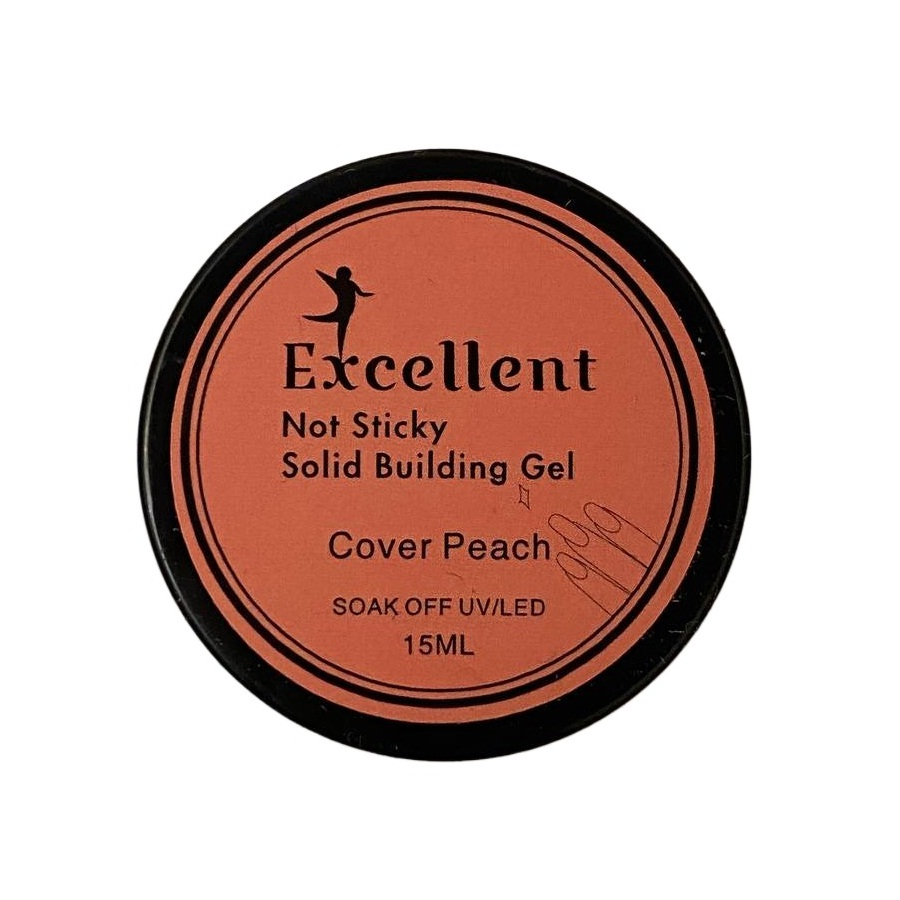 بیلدر ژل اکسلنت مدل Cover Peach حجم 15 میلی لیتر