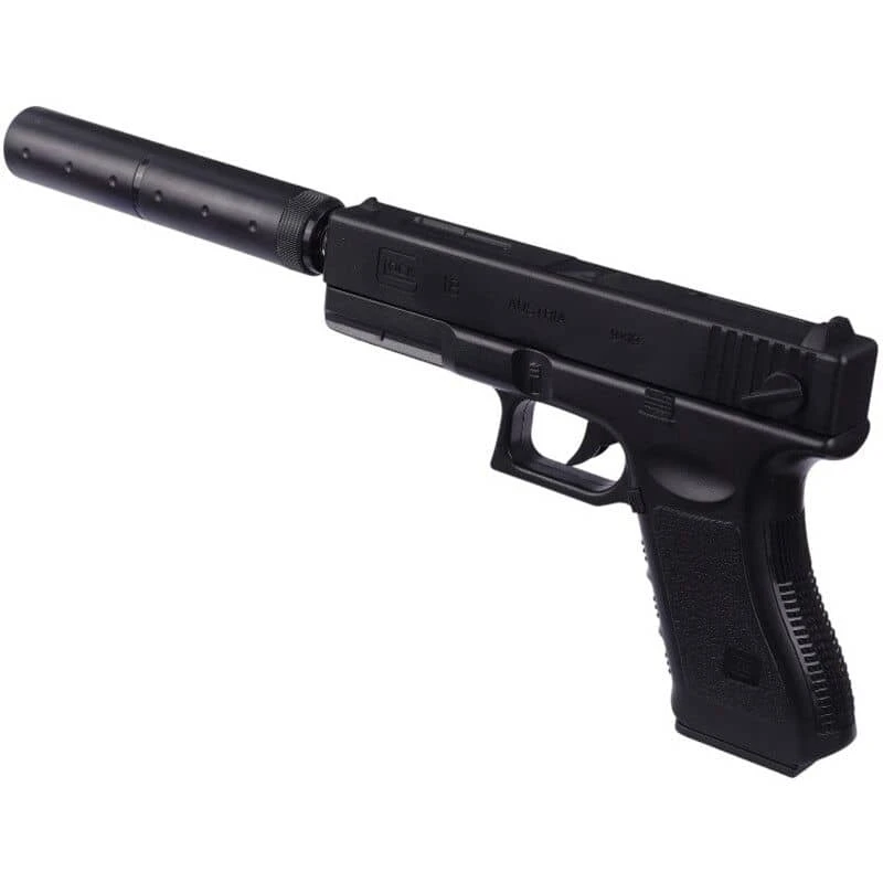 تفنگ بازی ناب سل مدل کلت کد COLT TOY GUNMETAL P-180  مناسب برای نوجوانان