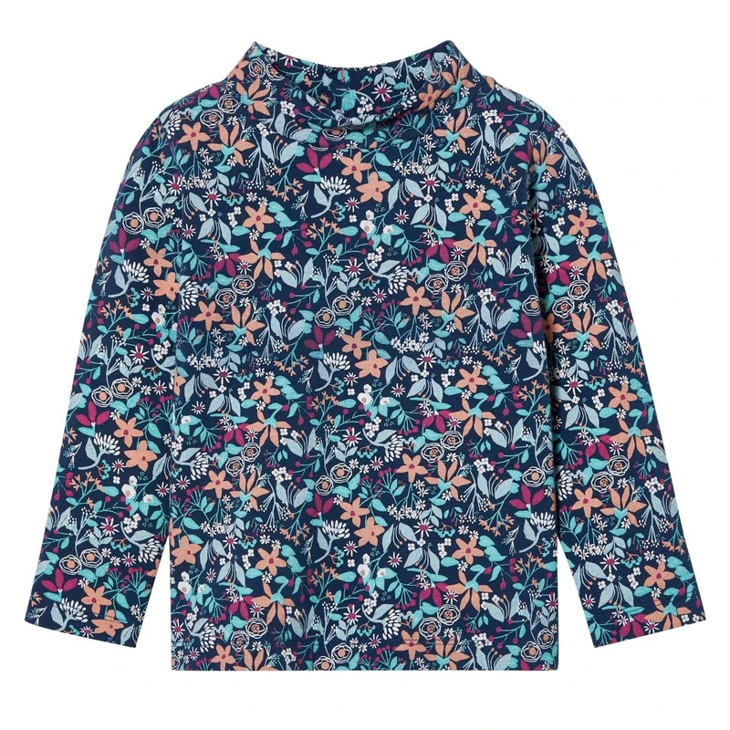 تی‌شرت آستین بلند یقه اسکی دخترانه لوپیلو مدل داخل کرک کد 21001295