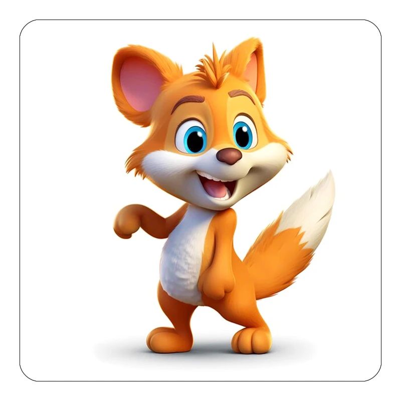 مگنت کاکتی طرح حیوانات کارتونی مدل mp27841