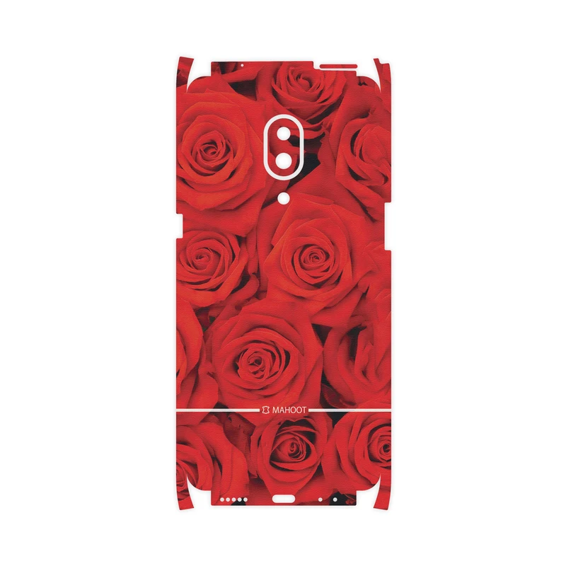 برچسب پوششی ماهوت مدل Red-Flower-FullSkin مناسب برای گوشی موبایل لنوو Z5 Pro