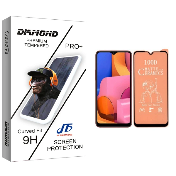 محافظ صفحه نمایش مات جی اف مدل Diamond glass مناسب برای گوشی موبایل سامسونگ Galaxy A10