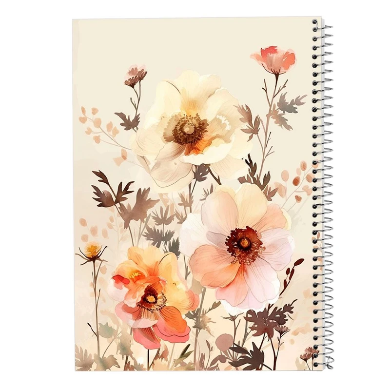 دفتر لیست خرید 50 برگ مدوپد مدل گل کد DF15974