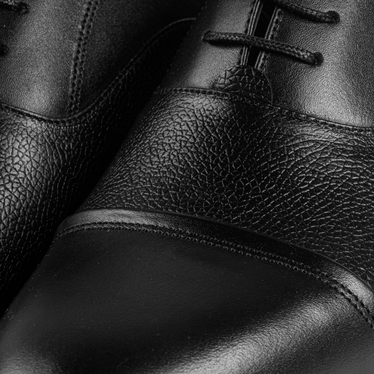 کفش مردانه چرم عطارد مدل چرم طبیعی کد SH47 -  - 4