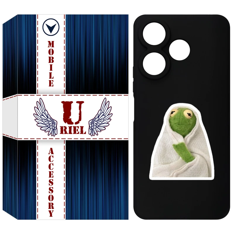 کاور یوریل مدل KSH کد 82 طرح قورباغه مناسب برای گوشی موبایل شیائومی Redmi 13x