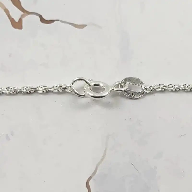 زنجیر نقره زنانه سلین کالا مدل طنابی کد 4