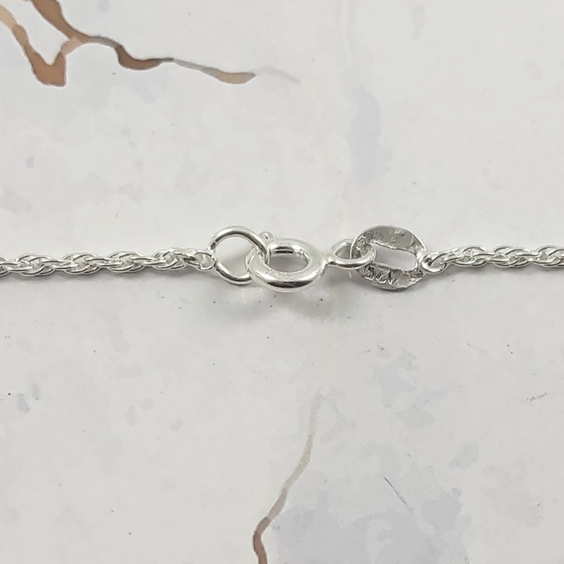 زنجیر نقره زنانه سلین کالا مدل طنابی کد 4