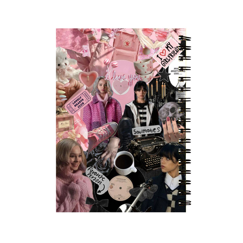 دفتر مشق 60 برگ طرح سریال ونزدی کد D-1035