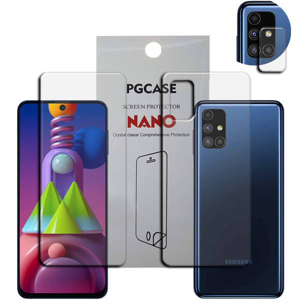  محافظ صفحه نمایش مدل Star Max مناسب برای گوشی موبایل سامسونگ Galaxy M51 به همراه محافظ لنز دوربین و محافظ پشت گوشی