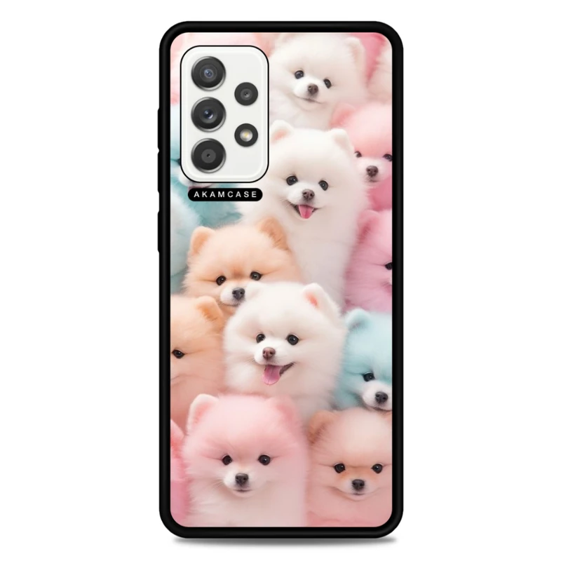 کاور آکام مدل AMC-WSGA52-DOGS-16 مناسب برای گوشی موبایل سامسونگ Galaxy A52