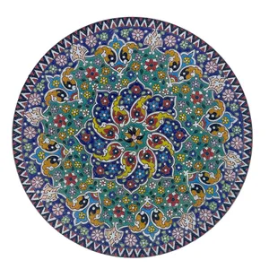 بشقاب میناکاری کد ZMN-25-213
