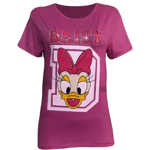 تی شرت آستین کوتاه زنانه مدل کاترین کد 10