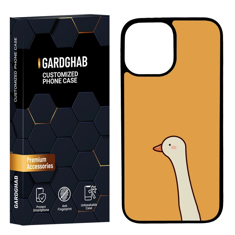 کاور گارد قاب مدل پشت گلس فانتزی مناسب برای گوشی موبایل اپل iPhone 12 Pro Max