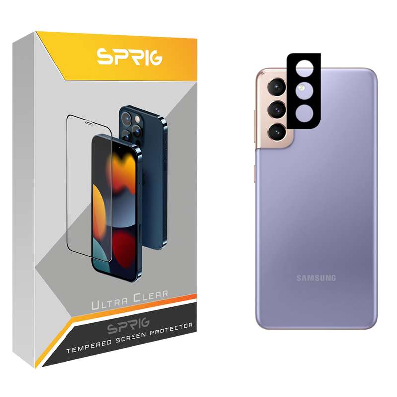 محافظ لنز دوربین اسپریگ مدل LNSP مناسب برای گوشی موبایل سامسونگ Galaxy S21 Plus