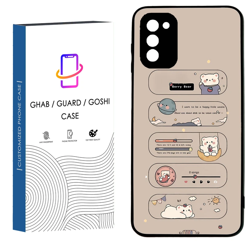 کاور قاب گارد گوشی طرح دخترانه کد 88 - TPU مناسب برای گوشی موبایل سامسونگ Galaxy A03S