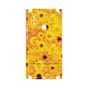 MAHOOT Yellow-Flower-FullSkin Cover Sticker for Xiaomi MI 8