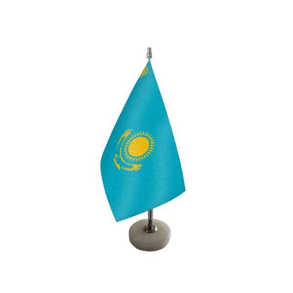 پرچم رومیزی مدل کشور قزاقستان کد 2