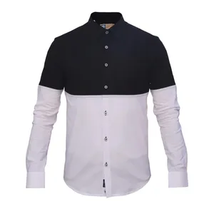 پیراهن آستین بلند مردانه پایتی جامه مدل پرچمی 8002941