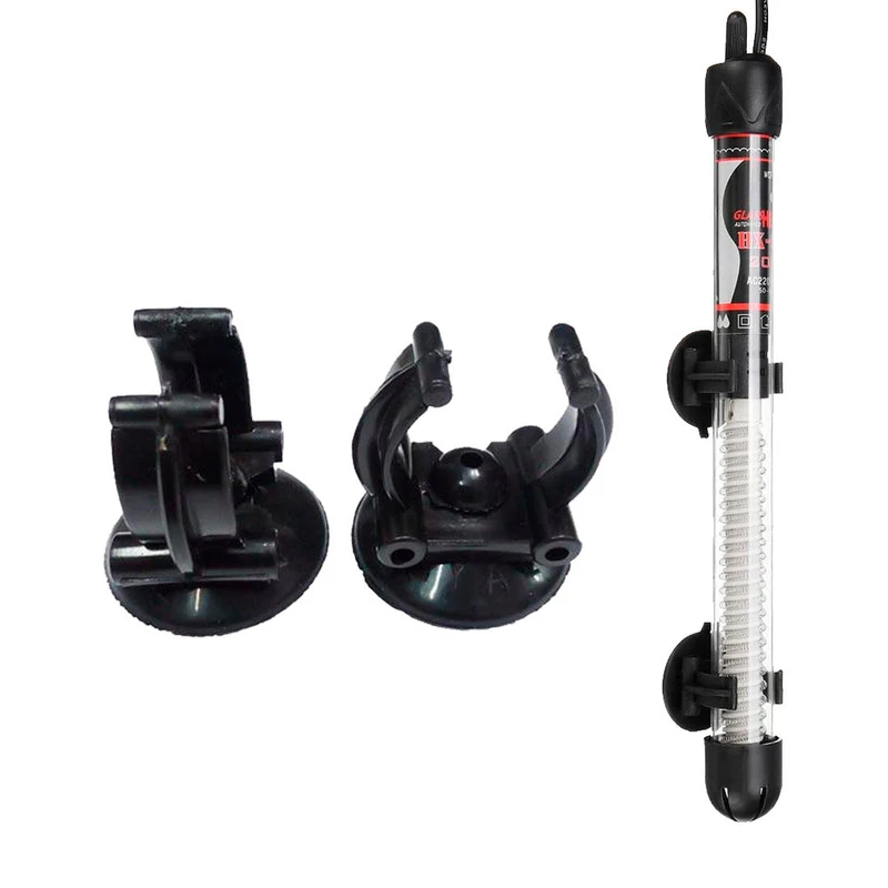 عکس شماره 2 : گیره نگهدارنده لامپ مهتابی و بخاری آکواریوم مدل 7d بسته 2 عددی