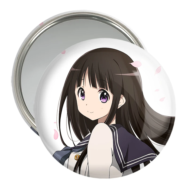 آینه جیبی خندالو مدل چیتاندا انیمه هیوکا Hyouka  کد 17056