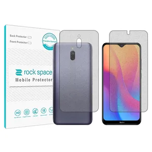 Matte Rockspace HyMTT screen protector suitable for Xiaomi Redmi 8A Pro mobile phone with back protector