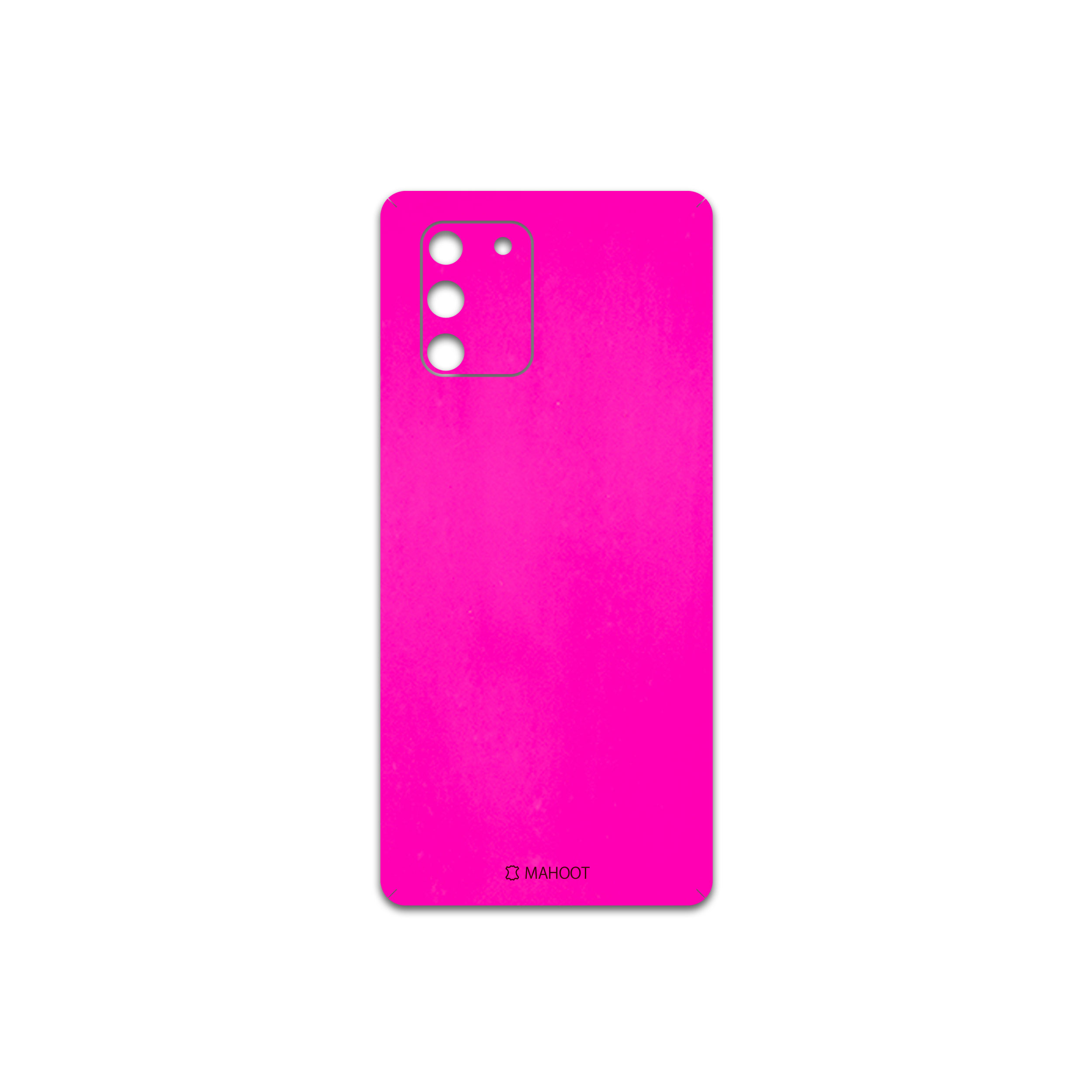 برچسب پوششی ماهوت مدل Phosphorus-Pink مناسب برای گوشی موبایل سامسونگ Galaxy S10 Lite