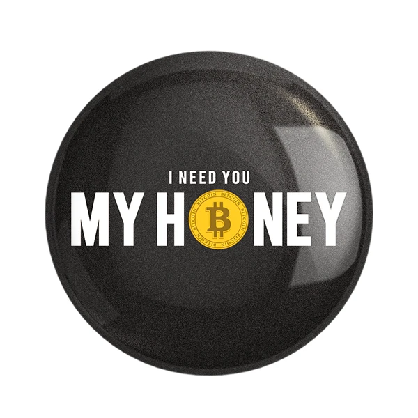 مگنت خندالو طرح I Need You Bitcoin My Honey کد 10894