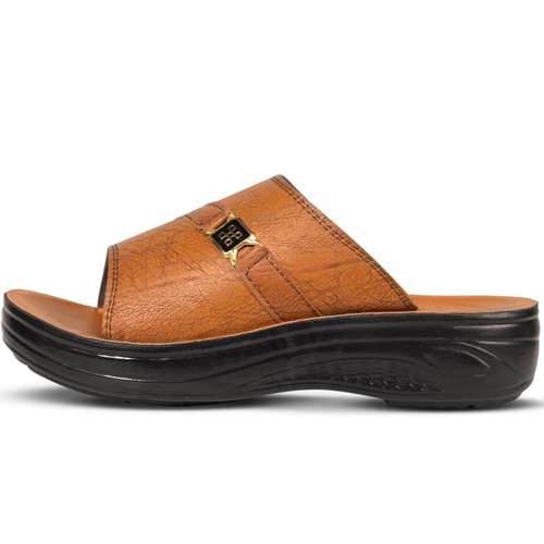 صندل مردانه مدل 507 کد ADANA رنگ عسلی