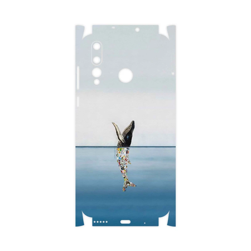 برچسب پوششی ماهوت مدل Collage of Sea Trash-FullSkin مناسب برای گوشی موبایل هوآوی Nova 4