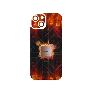MAHOOT AMD Cover Sticker for Apple iPhone 15