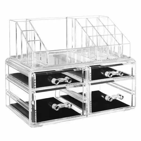 استند لوازم آرایشی مدل 4 کشو یک طبقه کد 89725