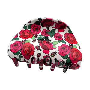 کلیپس مو زنانه مدل گل رز كد KLP993-38