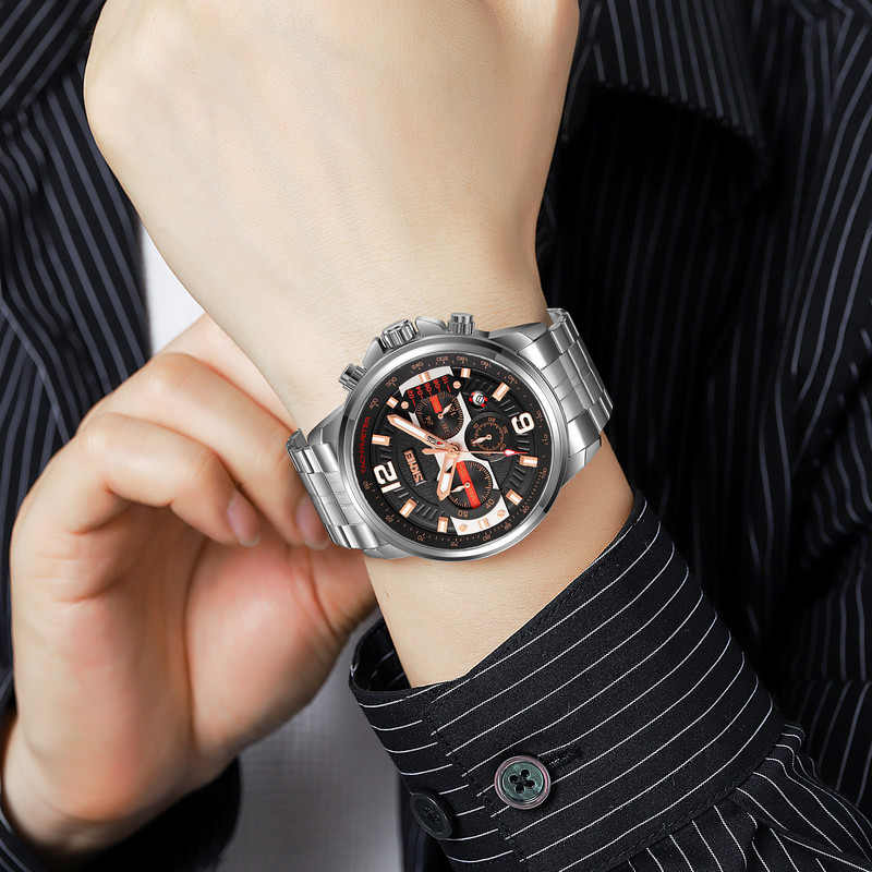 ساعت مچی عقربهای مردانه کوارتز اسکمی مدل 9332 SI