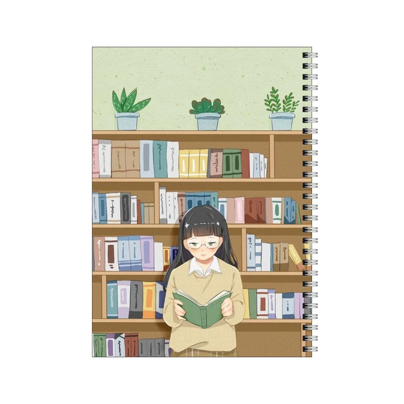 دفتر مشق 50 برگ بامبیلیپ طرح دختردر کتابخانه کد 2754784