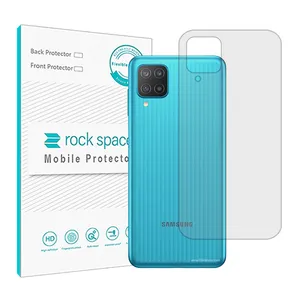 Rock space HyGEL model transparent phone back protector suitable for Samsung Galaxy M12 mobile phone