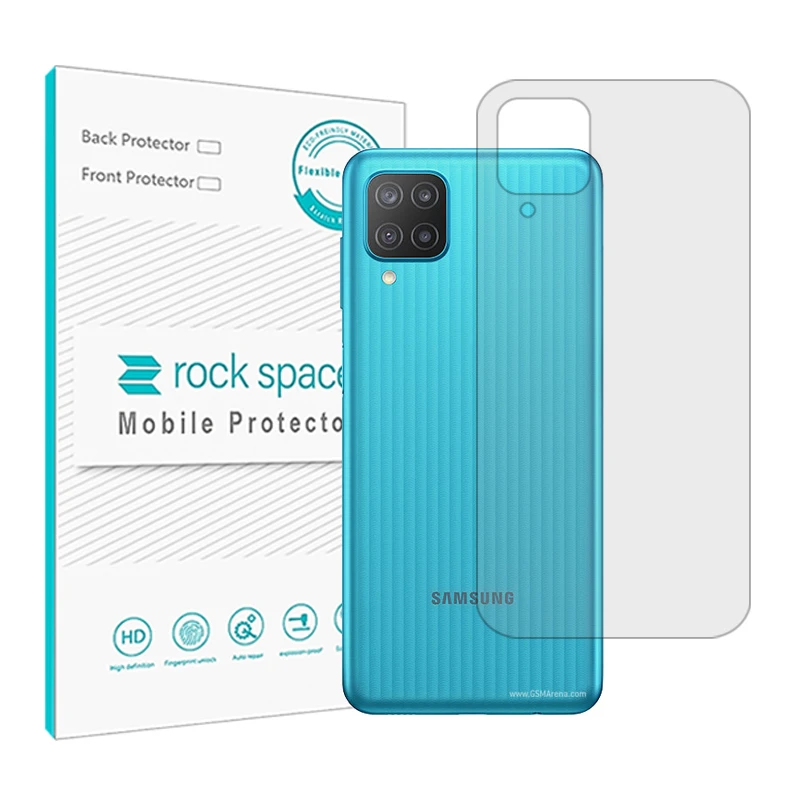 محافظ پشت گوشی شفاف راک اسپیس مدل HyGEL مناسب برای گوشی موبایل سامسونگ Galaxy M12