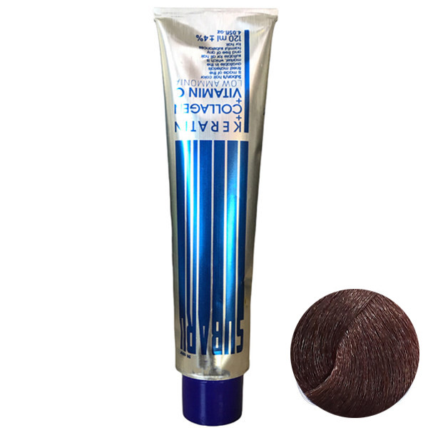 رنگ مو سوبارو شماره 4حجم 120 میلی لیتر رنگ قهوه ای متوسط رنگ مو سوبارو شماره 4حجم 120 میلی لیتر رنگ قهوه ای متوسط