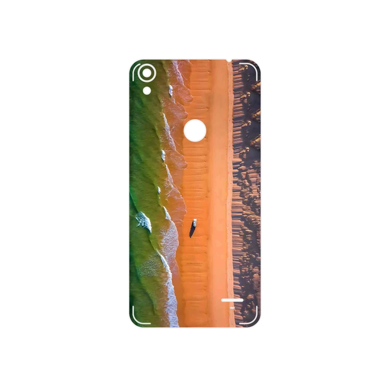 برچسب پوششی ماهوت مدل Beach and Green Sea مناسب برای گوشی موبایل تکنو WX4 Pro