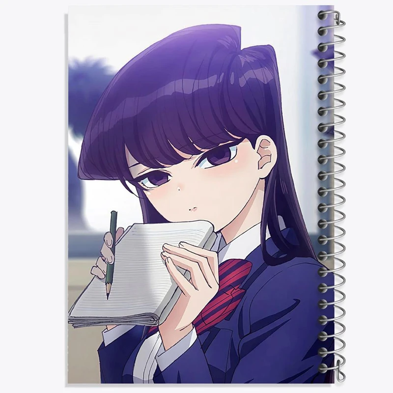 دفتر مشق 100 برگ خندالو طرح انیمه کومی سان کد 16087