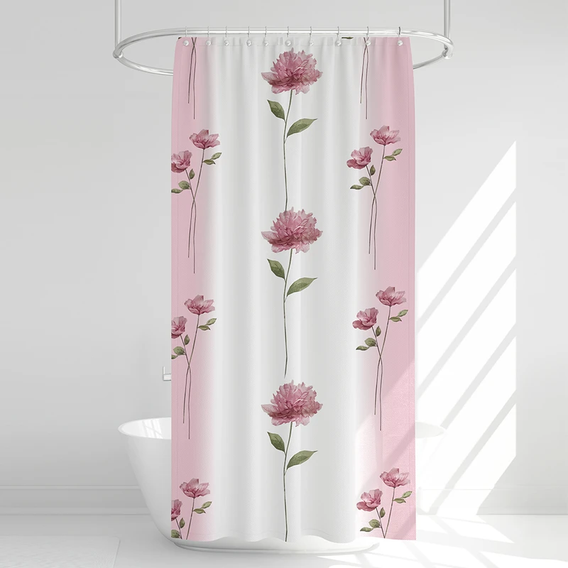 پرده حمام آرمیتا کد W031 سایز 180 × 200 سانتی‌ متر