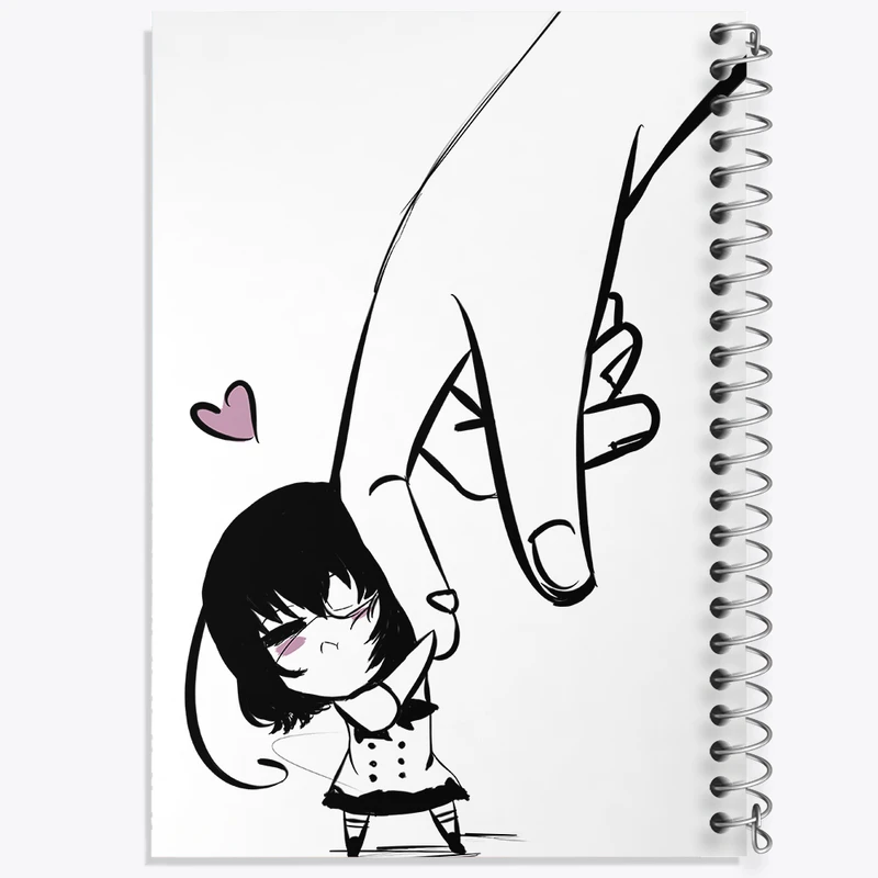 دفتر نت موسیقی 50 برگ خندالو مدل میساکی می انیمه دیگری کد 32012