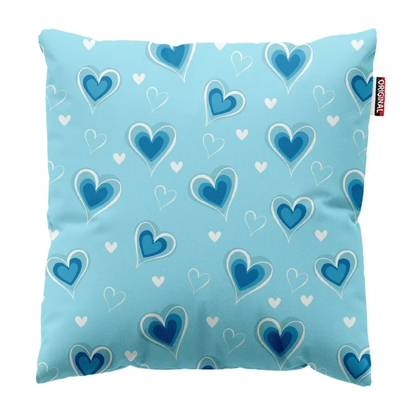 کوسن پاد آفرین طرح قلب کد 3359 سایز 30*30 سانتی متر