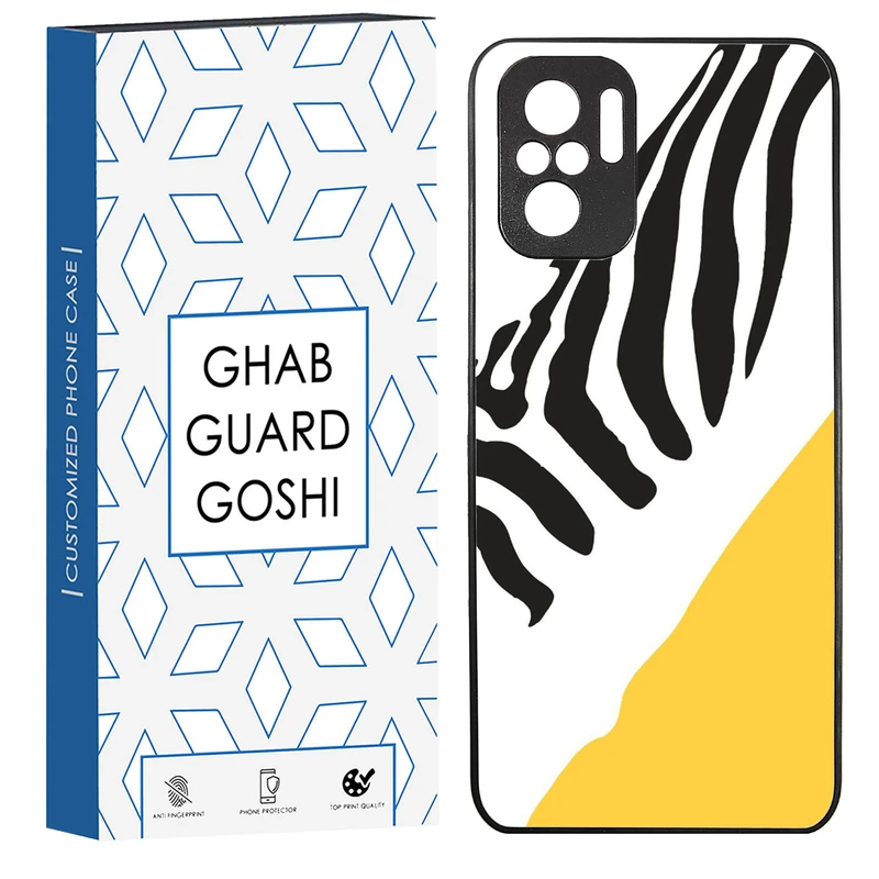 کاور قاب گارد گوشی طرح گورخر کد TPU-025 مناسب برای گوشی موبایل شیائومی Redmi Note 10 4g / Redmi Note 10s / Poco m5s