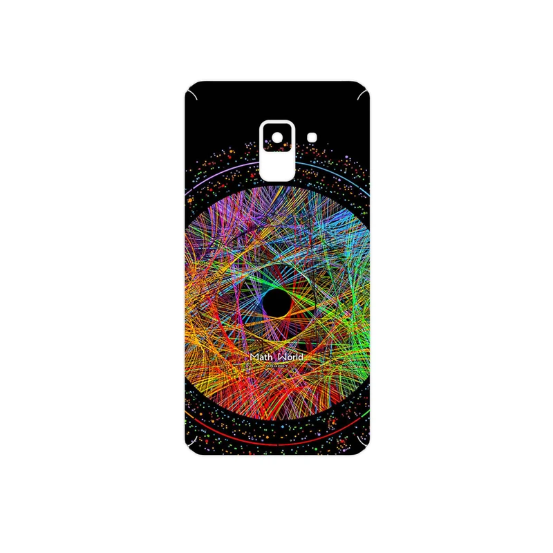برچسب پوششی ماهوت مدل Mathematical Geometric Shape 2 مناسب برای گوشی موبایل سامسونگ Galaxy A8 2018