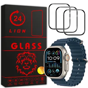  LION RT007 Screen Protector For Apple Watch Ultra 2 Pack Of 3