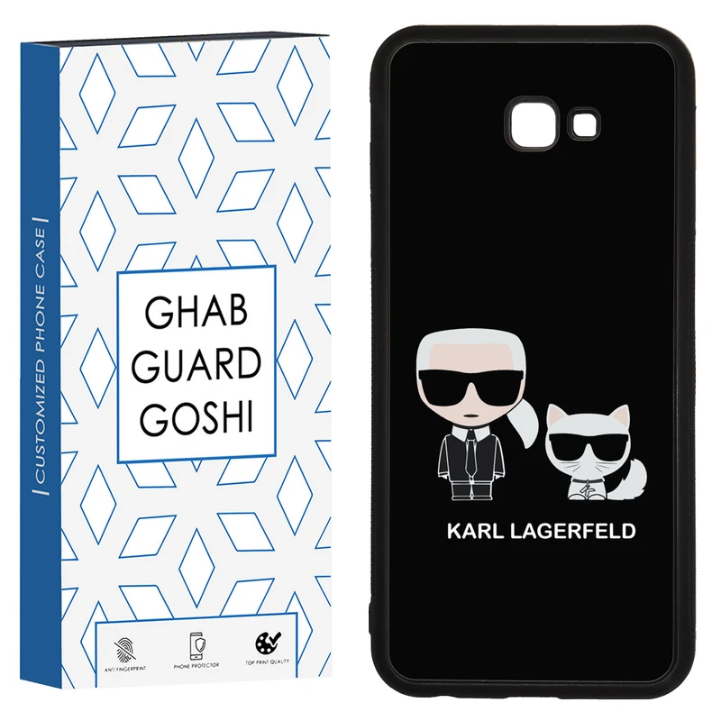 کاور قاب گارد گوشی طرح karl کد TPU-042 مناسب برای گوشی موبایل سامسونگ Galaxy J4 plus / J4 core